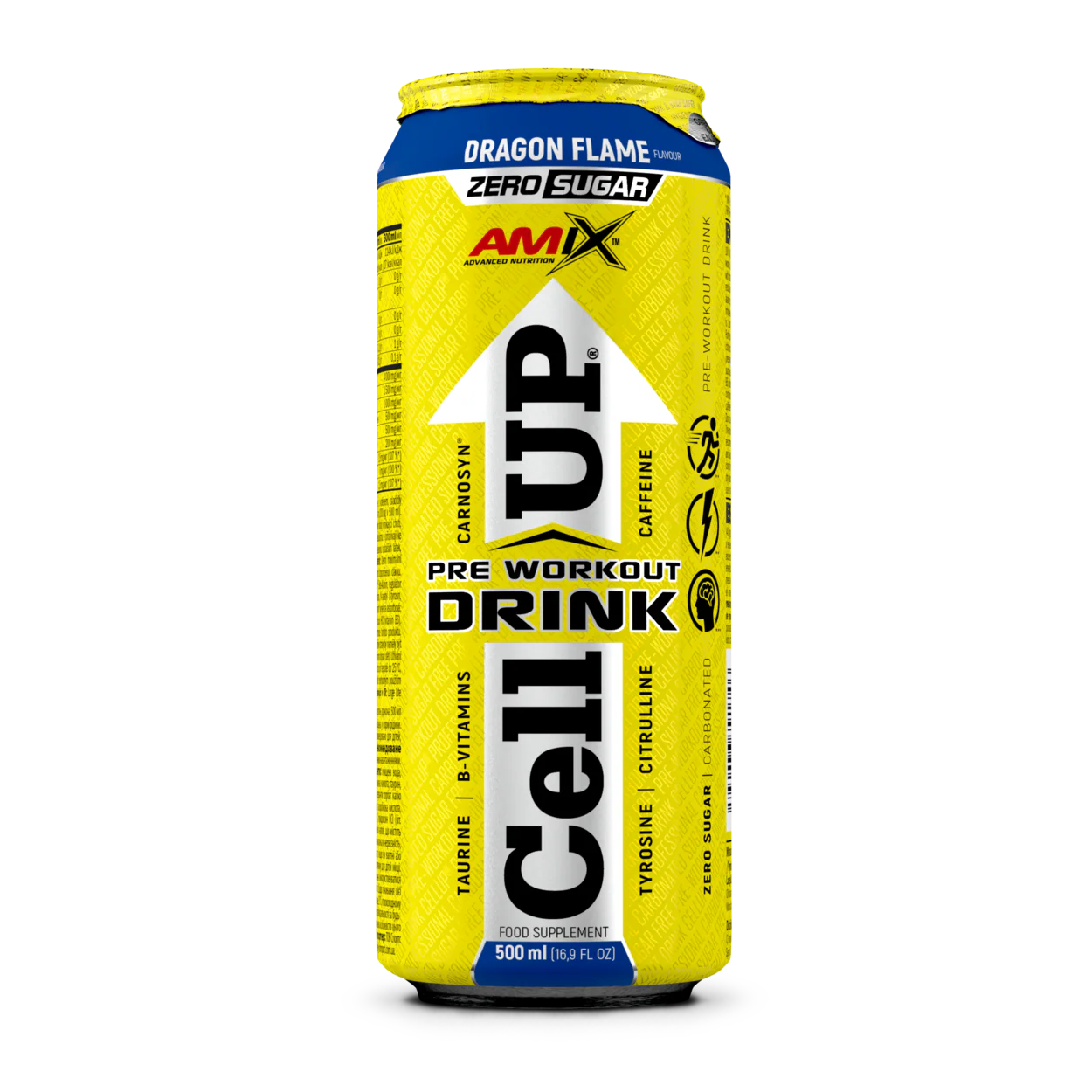 Pre-entreno CellUp Energy Drink 500ml – Amix Pro® - Image 11