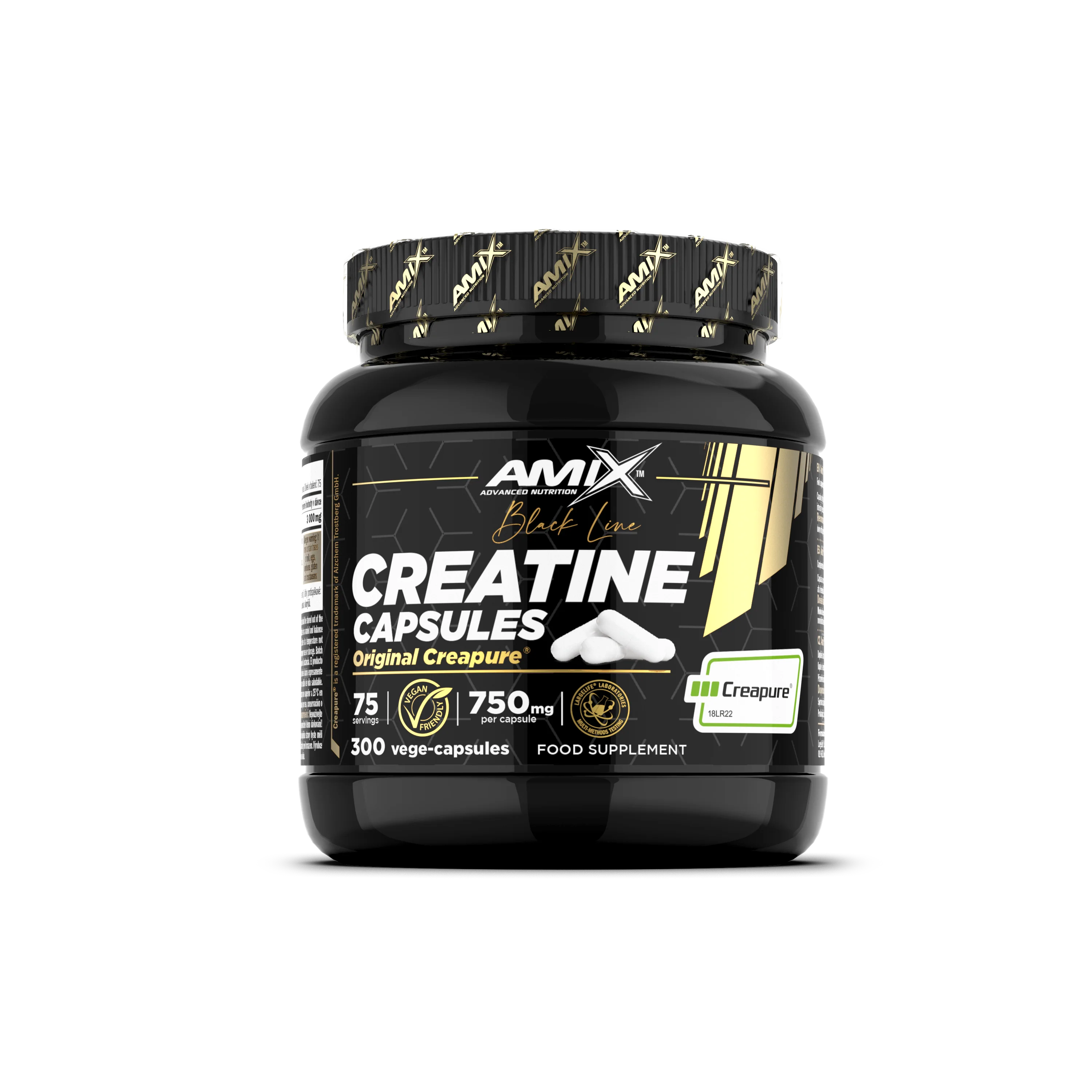 Creatina Creapure® en cápsulas – Black Line - Image 2